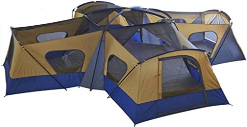 Ozark Trail Base Camp 14-Person Cabin Tent (Blue) - TravelMaxi.com