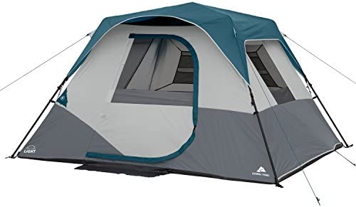 Ozark Trail 6 Person Instant Cabin Tent with Light - TravelMaxi.com